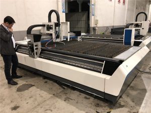 vidalı şanzımanlı mekanik cnc fiber lazer kesim makinesi