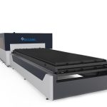 Plaka / tüp metal fiber lazer kesim makinesi 1000 watt abd lasermech kesme kafası