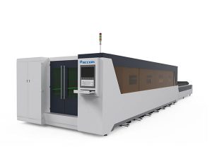 metal işleme endüstriyel lazer kesim makinesi tam kaplı tip 1000w