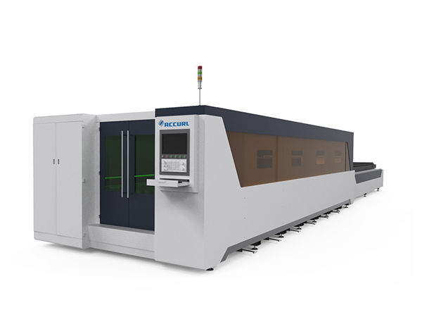 Metal için 4000w su soğutma yüksek güç lazer kesim makinası
