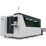 Çift masa cnc lazer metal kesme makinası, otomatik lazer plaka kesme makinası