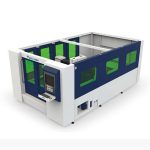 Kapalı tüp ve levha için mini 500w fiber lazer kesim makinesi