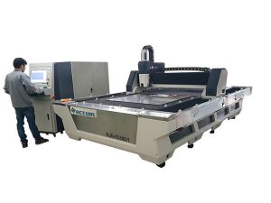tam kapalı cnc fiber lazer kesim makinesi 1000 w 1080nm lazer