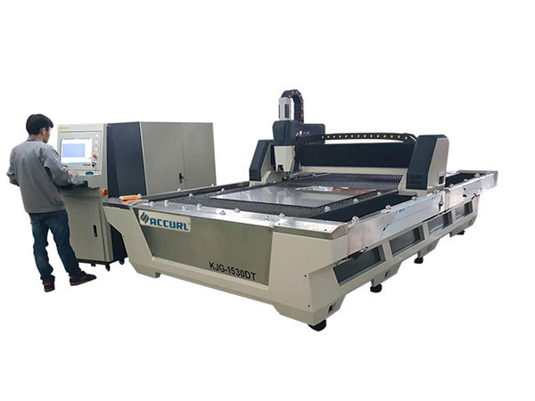 tam kapalı cnc fiber lazer kesim makinesi 1000 w 1080nm lazer