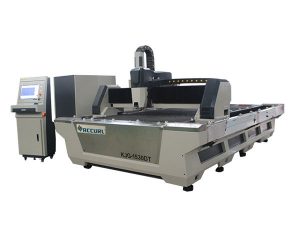Karbonlu çelik kesme için yüksek hassasiyetli endüstriyel lazer kesim makinesi 1000w