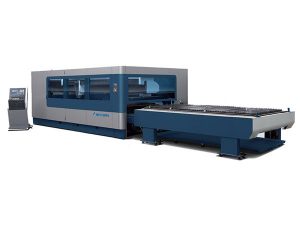 Cnc metal endüstriyel lazer kesim makinesi 380 v / 50 hz 1kw 1.5kw lazer kaynağı
