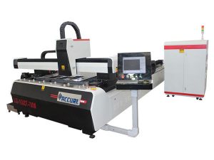 Alaşımlı çelik levha cnc fiber lazer kesim makinesi çift sürücü yüksek verimlilik