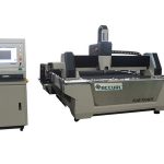 Reklam endüstrisi için 60m / dak hassas fiber lazer kesim makinesi