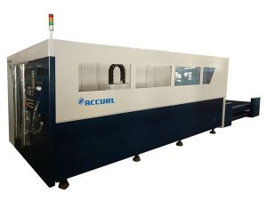 Cnc kontrol fiber lazer boru kesme makinası, gümüş fiber optik lazer kesici