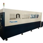 Su soğutma ile 700-2000w fiber metal lazer kesim makinesi