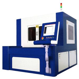 Yüksek hassas metal parçalar için 380v 50 / 60hz fiber lazer kesim makinesi