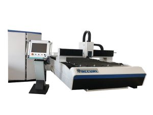 Yüksek hassasiyetli fiber lazer tüp kesme makinası 1500mm * 3000mm kesim alanı