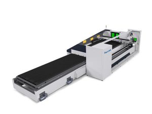 6000mm metal tüp lazer kesim makinesi otomatik odaklama yüksek hassasiyetli